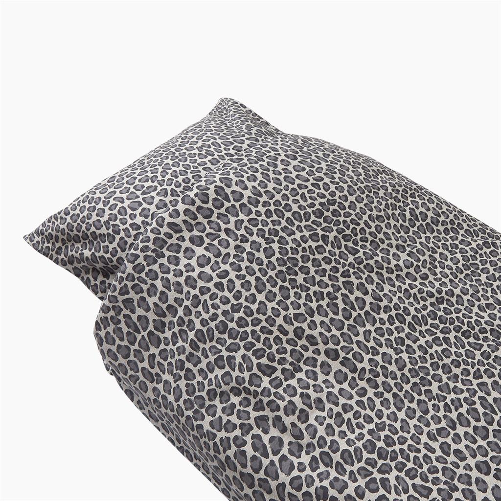 *Donsovertrek 140x200cm (leopard)