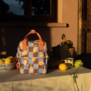 Rugzak (small) checkerboard farmhouse