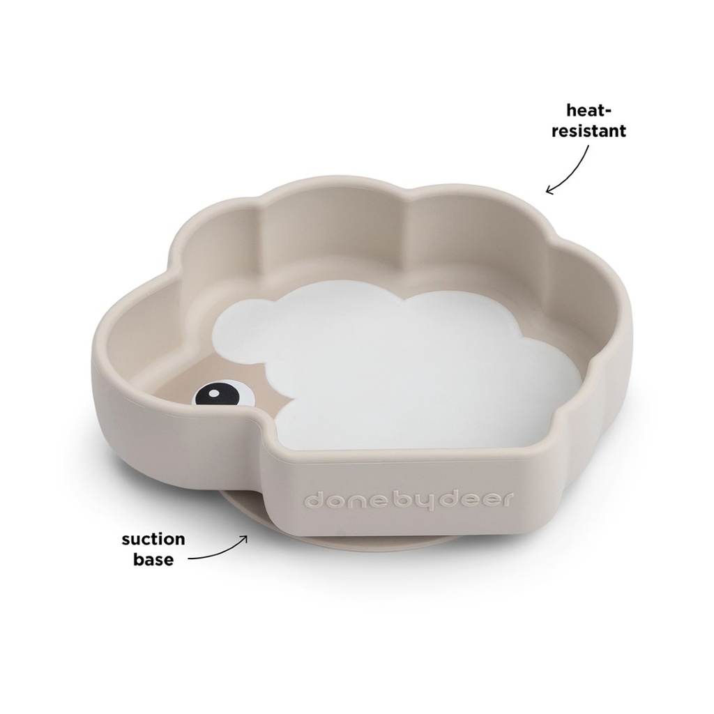 Kom (silicone) stick&stay Sheepy