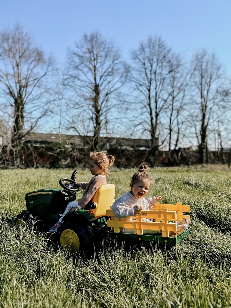 Elektrische traktor ground force (12V) John Deere