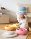 Stapelstenen 6 stuks + balanceerbord