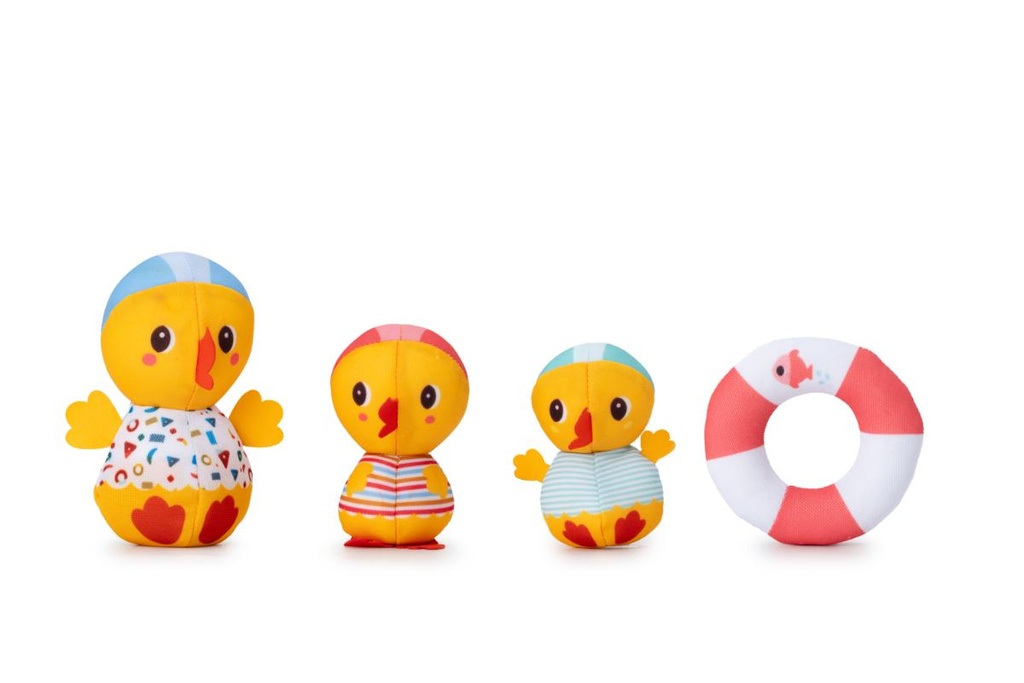 3 Badeendjes Leren Zwemmen