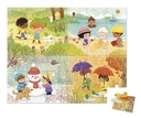 Puzzel de seizoenen - 36 stuks