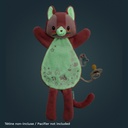 Handpopknuffeldoek fosforescerend Jeanne