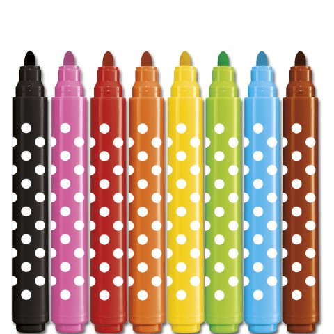 Jumbo markers x8
