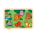 Chunky puzzel het bos