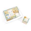 Set van 6 blokken  - Puur