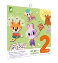 Dikke herkleefbare stickers - 2 jaar