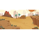 Dikke herkleerfbare stickers - dinosauren - 2 jaar