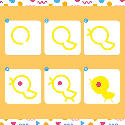 Tekenen en kleuren - 3 jaar