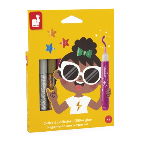 Glitter glue x9