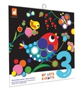 Ronde stickers - 3 jaar