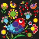 Ronde stickers - 3 jaar