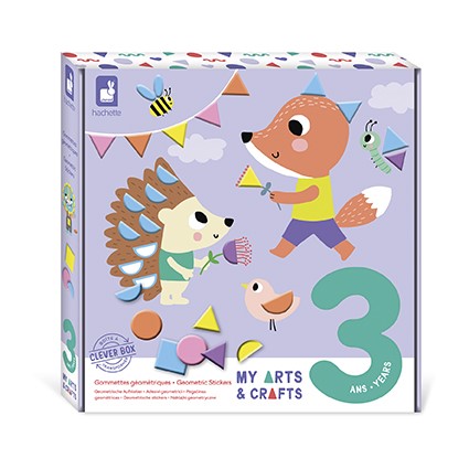 Geometrische stickers - 3 jaar
