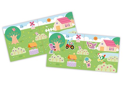 Dikke herkleefbare stickers - 2 jaar