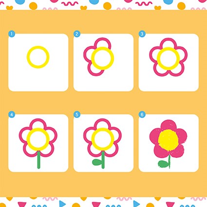 Tekenen en kleuren - 3 jaar