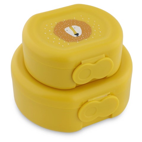Snack box with clip - 2pcs 