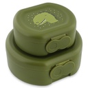 Snack box with clip - 2pcs