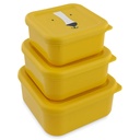 Snackbox nestbaar - 3st