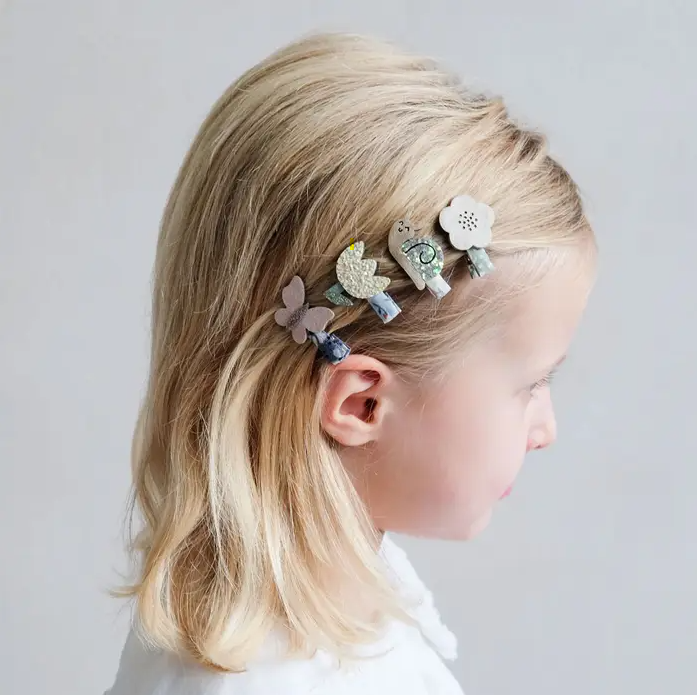 Haarclip tuin (8 stuks)