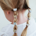 Haarelastiek hart mini (8 stuks)