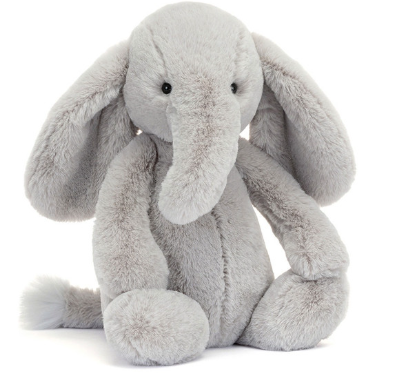 Knuffel olifant Thuddeus luxe