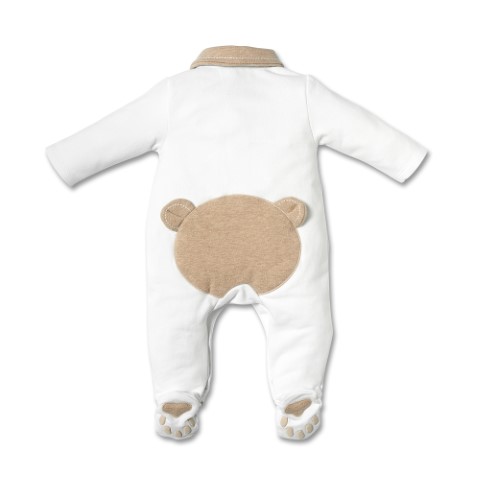 Babypakje teddybear head on back