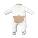 Babypakje teddybear head on back