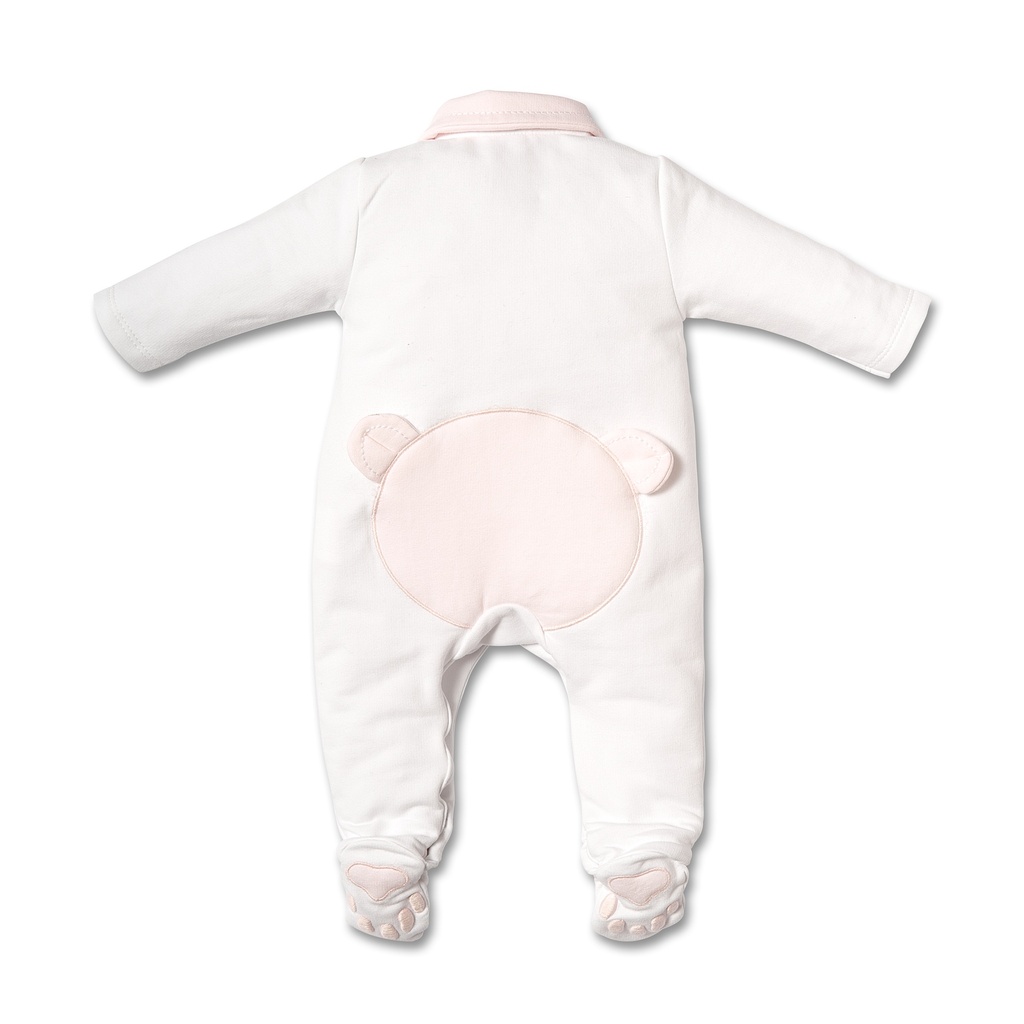 Babypakje teddybear head on back