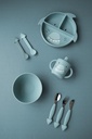 Bord silicone met vakjes en zuignap
