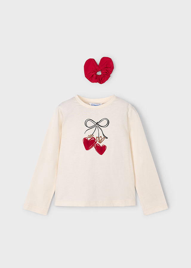 T-shirt met lange mouwen