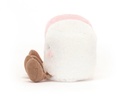Knuffel Amuseables roze en witte marshmallows