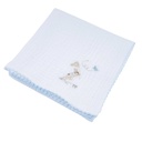 3 geborduurde tetra doek bp 60×60 + doos