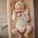 Rammelaar en bijtring daisy - 2-in-1 babyspeelgoed