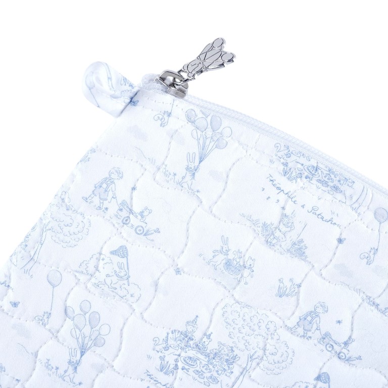 Toilettas klein, gewatteerd