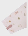 Pyjama met ruches in fluweel - autumn forest