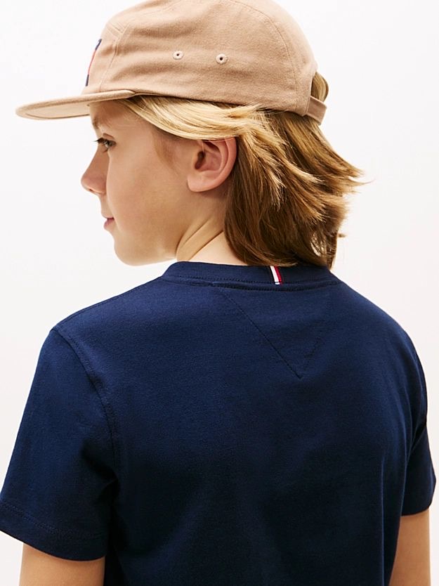 T-shirt met korte mouwen – essential katoen, regular fit