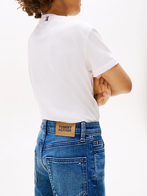 Jeans – rechte snit in vintage denim
