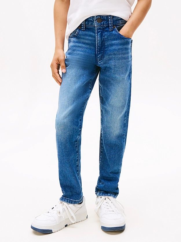 Jeans – rechte snit in vintage denim