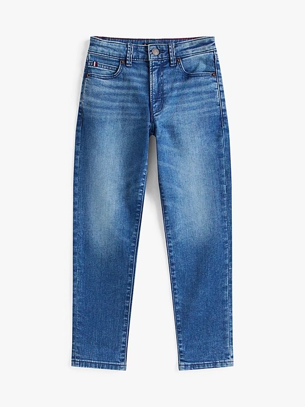Jeans – rechte snit in vintage denim