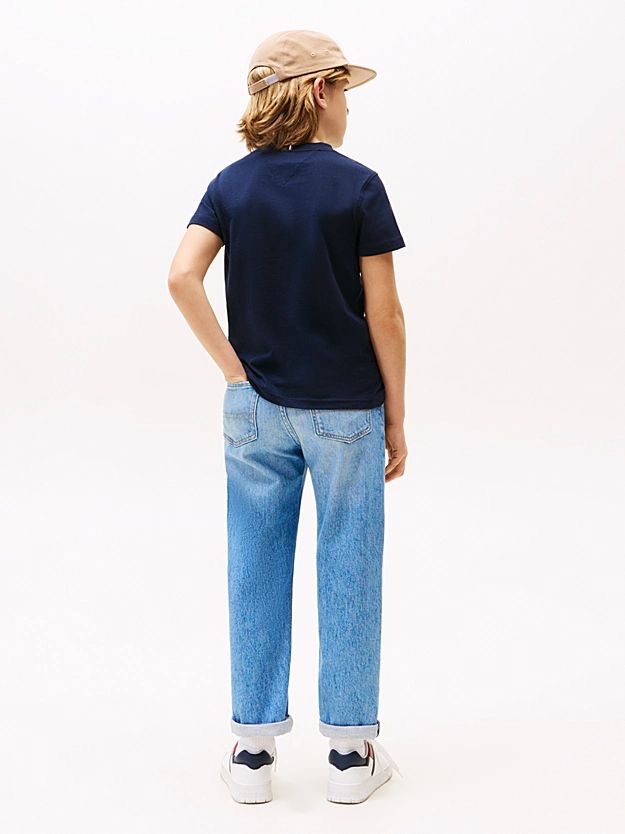 T-shirt met korte mouwen – essential katoen, regular fit