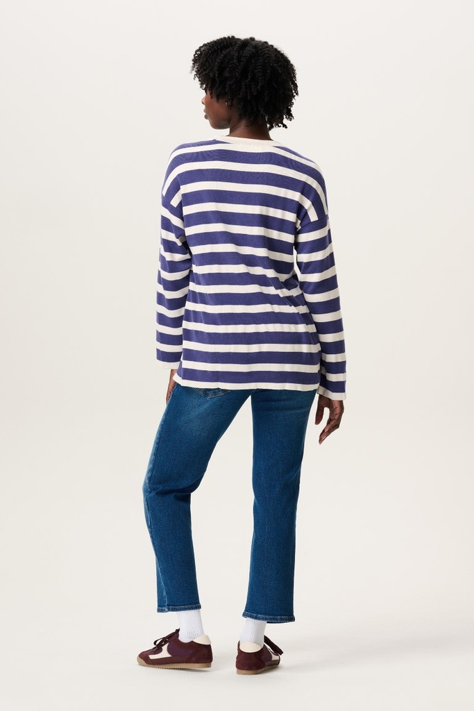 Rechtvallende zwangerschapsjeans Hawa – 7/8 lengte & over de buik