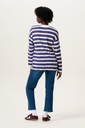 Rechtvallende zwangerschapsjeans Hawa – 7/8 lengte & over de buik
