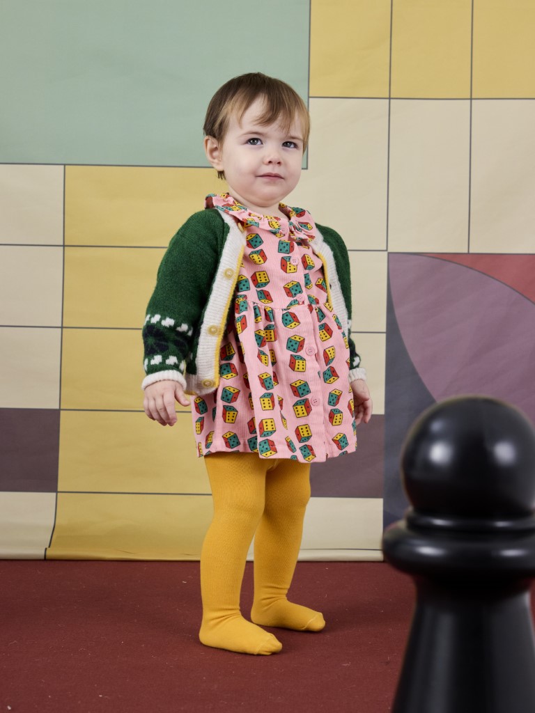 Cardigan Kaleidoscope jacquard