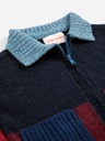 Cardigan Color Block