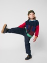 Cardigan Color Block