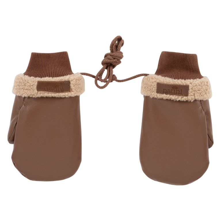 Leren babywanten met teddyvoering