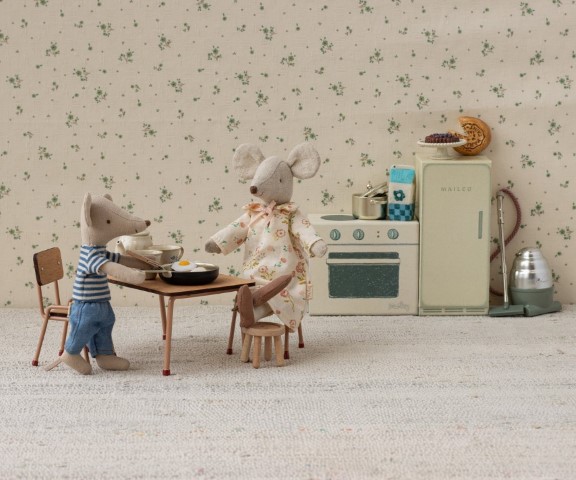 Set met tafel en stoelen - muis