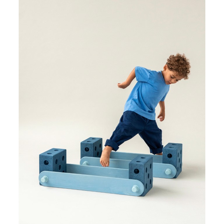 Blokken met balanceerbaan