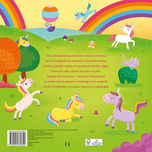 Het leukste eenhoorn spelletjesboek (5-7 j.)